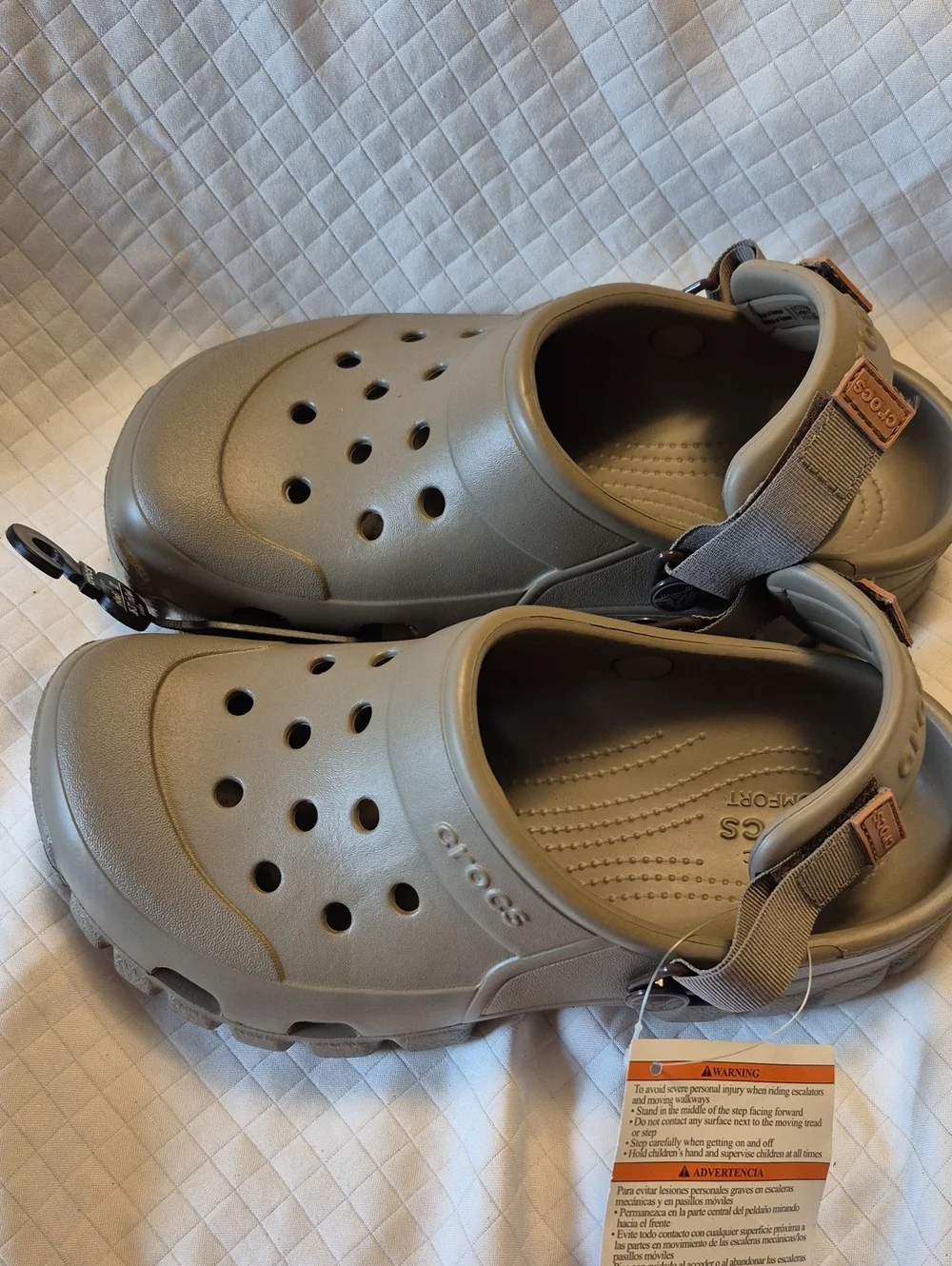 CROCS Offroad Sports Clog Walnut mens 4 womens 6 NEW